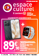 Catalogue E.Leclerc Réunion. La culture pour tous, du plaisir pour chacun (ESPACE CULTUREL). Du 22 Avril Au 4 Mai 2025.