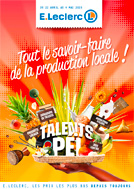 Catalogue E.Leclerc Réunion. Tout le savoir-faire de la production locale (TALENTS PEI). Du 22 Avril Au 4 Mai 2025.