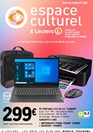 Catalogue E.Leclerc Réunion. La culture pour tous, du plaisir pour chacun (ESPACE CULTUREL)	. Du 1 Juillet Au 13 Juillet 2025.