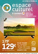 Catalogue E.Leclerc Réunion. La culture pour tous, du plaisir pour chacun (ESPACE CULTUREL). Du 21 Octobre Au 2 Novembre 2025.