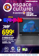 Catalogue E.Leclerc Réunion. Spécial Gaming (ESPACE CULTUREL). Du 4 Novembre Au 16 Novembre 2025.