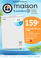 Catalogue E.Leclerc Réunion. Spécial Espace Maison Éléctroménager Technologie (MAISON). Du 18 Novembre Au 30 Novembre 2025.