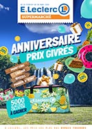 Catalogue E.Leclerc Réunion. Anniversaire prix givrés (EXPRESS). Du 24 Février Au 8 Mars 2026.