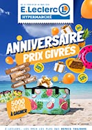 Catalogue E.Leclerc Réunion. Anniversaire prix givrés (HYPER). Du 24 Février Au 8 Mars 2026.