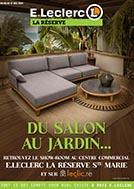Catalogue E.Leclerc Réunion. Du salon au jardin...(LA RÉSERVE). Du 2 Mai Au 17 Mai 2026.
