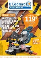 Catalogue E.Leclerc Réunion. Fête des pères (BRICO). Du 16 Juin Au 28 Juin 2026.