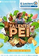 Catalogue E.Leclerc Réunion. Talents Péï (HYPER). Du 30 Juin Au 12 Juillet 2026.