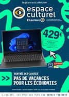 Catalogue E.Leclerc Réunion. Rentrée des classes (ESPACE CULTUREL). Du 30 Juin Au 12 Juillet 2026.