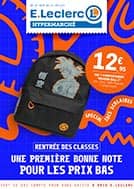 Catalogue E.Leclerc Réunion. Rentrée des classes (HYPER). Du 30 Juin Au 12 Juillet 2026.