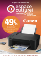 Catalogue E.Leclerc Réunion. La culture pour tous, du plaisir pour chacun (ESPACE CULTUREL). Du 25 Août Au 6 Septembre 2026.