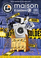 Catalogue E.Leclerc Réunion. SOLDES (MAISON). Du 5 Septembre Au 2 Octobre 2026.