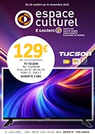 Catalogue E.Leclerc Réunion. La culture pour tous, du plaisir pour chacun (ESPACE CULTUREL). Du 20 Octobre Au 1 Novembre 2026.