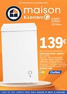 Catalogue E.Leclerc Réunion. Spécial Espace Maison Éléctroménager Technologie (MAISON). Du 20 Octobre Au 1 Novembre 2026.